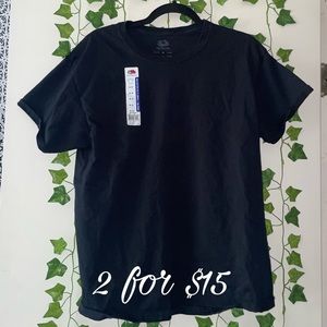 Basic black T-shirt